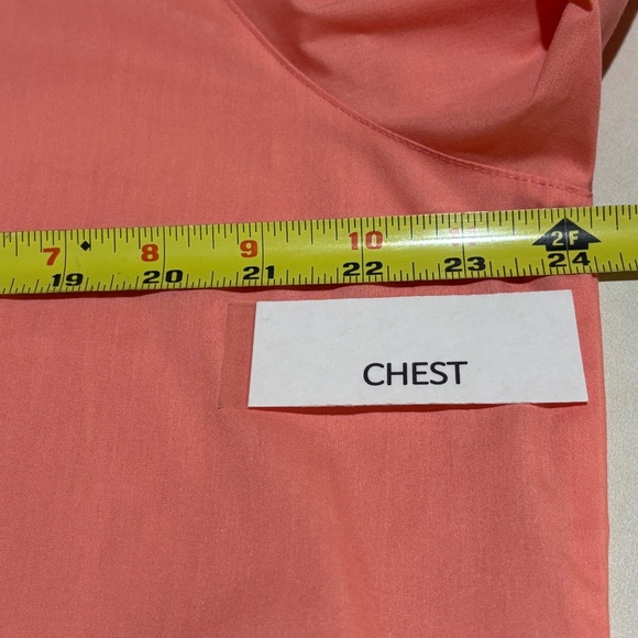 Foxcroft Womens No Iron Button Down Long Sleeve Shirt Sz 18 Office Business FLAW - Picture 12 of 13